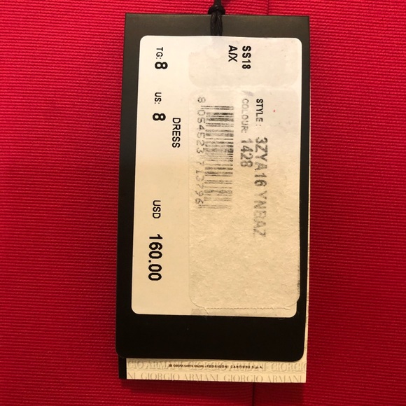 NWT! A/X GIORGIO ARMANI EXCHANGE DRESS SIZE 8 - Picture 4 of 15